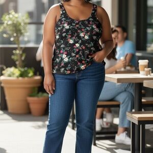 Old Navy Women's Floral PrintTank Top. Size XL